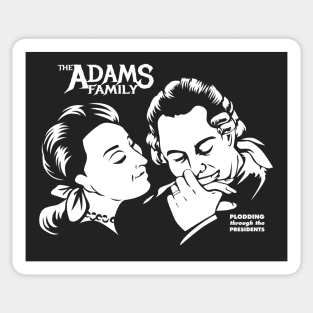 The Adams Family - John & Abigail Adams Sticker